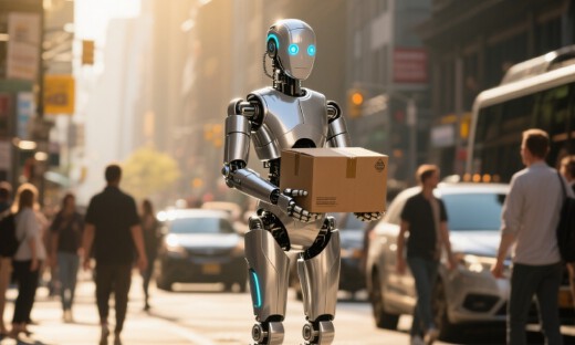 在深圳，我们看到人形落地的三种姿势！