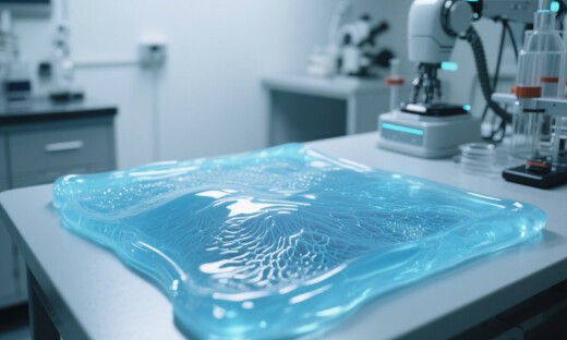 英国研发凝胶材料制成的新型机器人皮肤