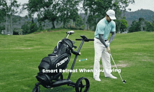 售价几千美金，可自主规划和体态分析的高尔夫机器人