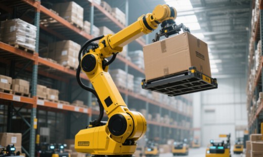 海关总署：去年我国工业机器人出口市场份额跃居全球第二