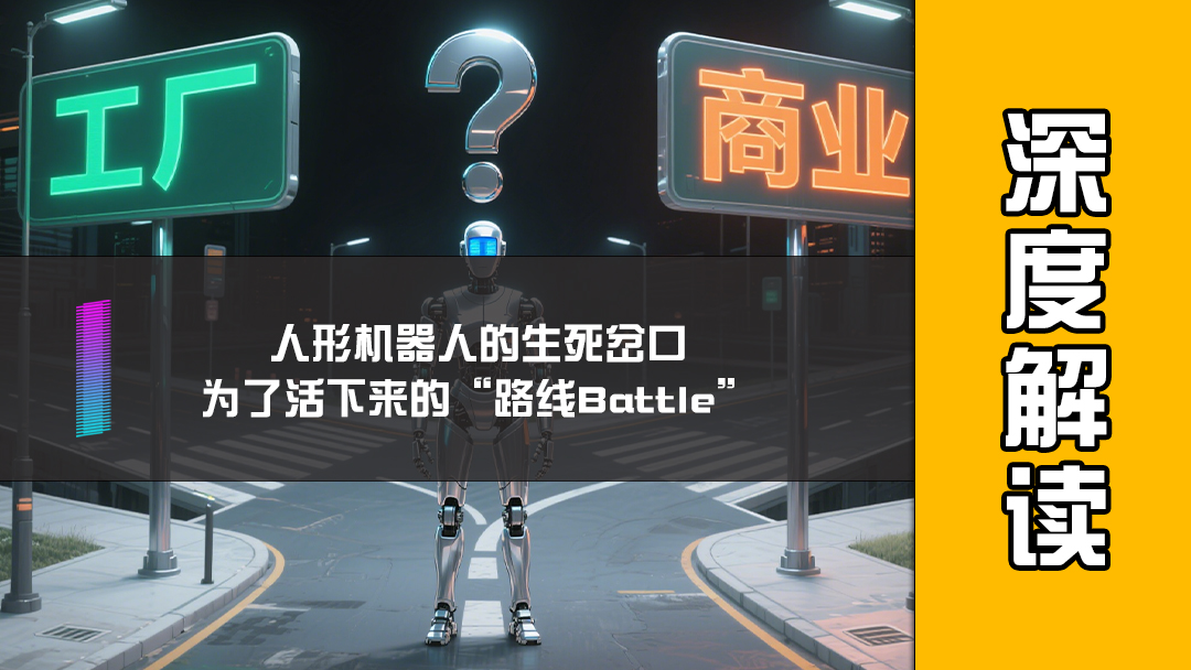 人形机器人的生死岔口，为了活下来的“路线Battle”