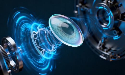 仿生软镜片可像人眼一样自动调焦