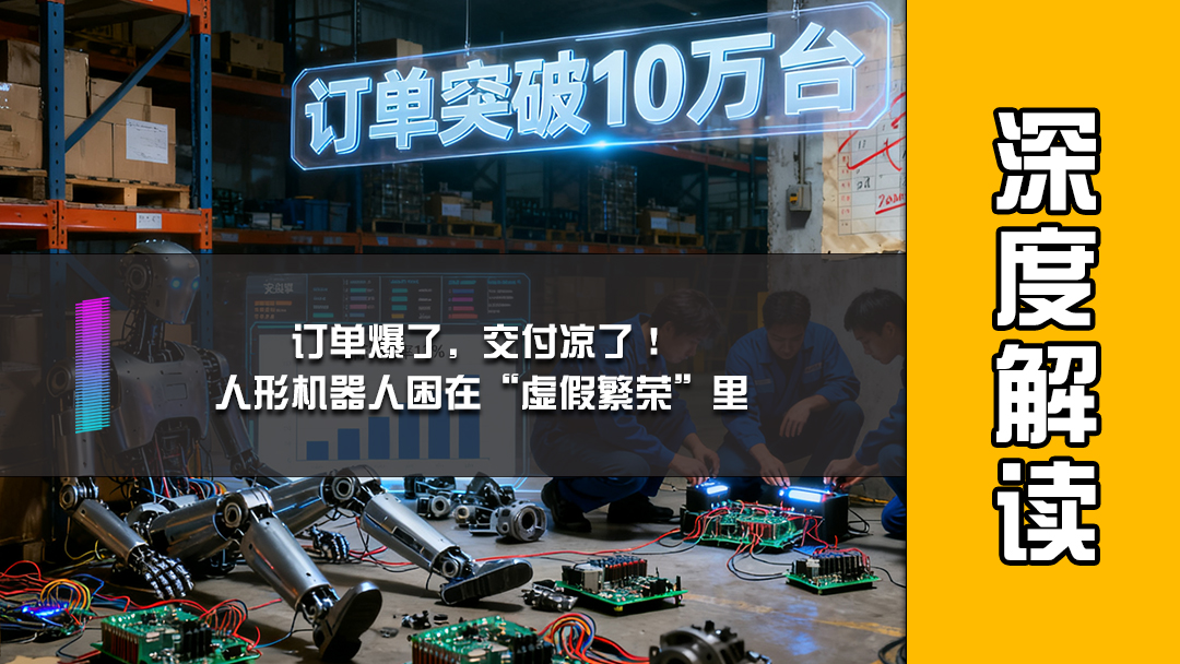 订单爆了，交付凉了！人形机器人困在“虚假繁荣”里