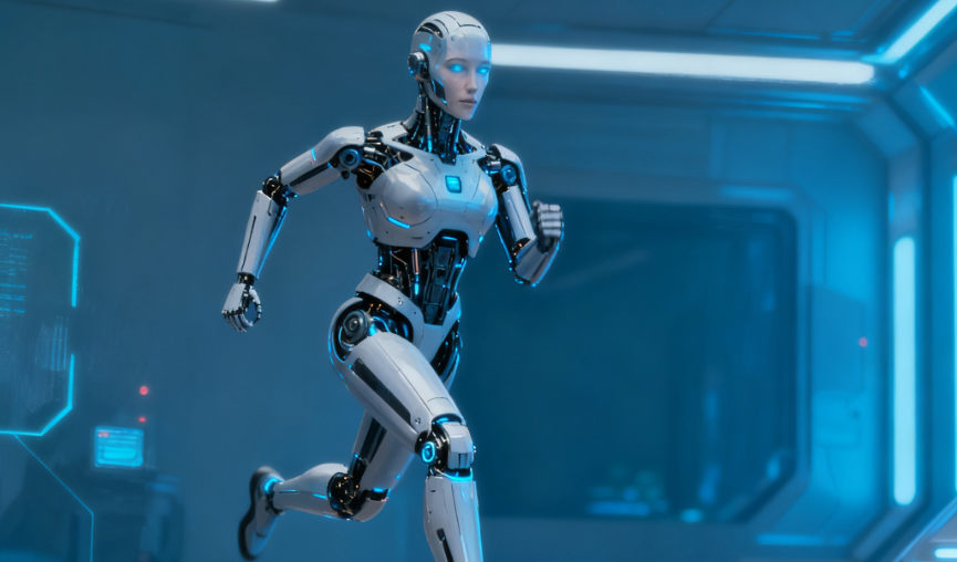 最牛打工妹，瞄准人形机器人