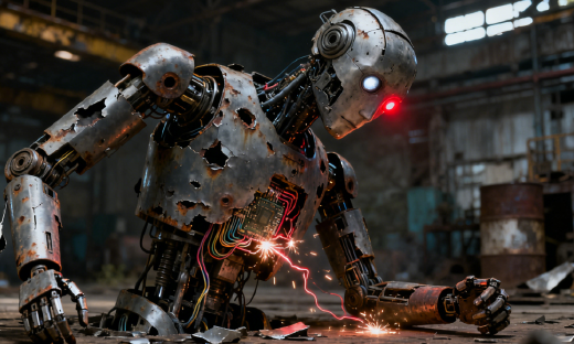 用户不语，只管挠头：机器人坏了怎么办？