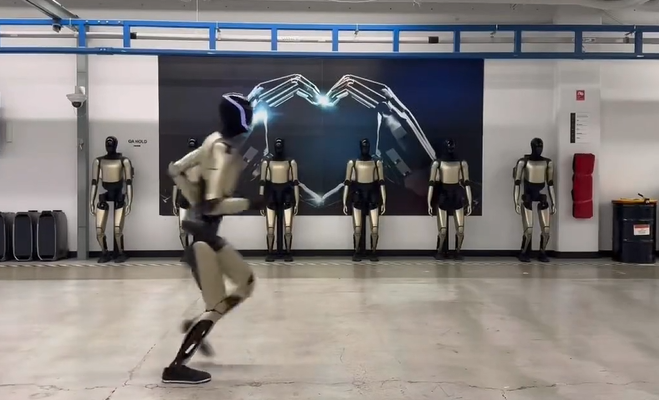 4秒奔跑，隐藏了特斯拉最新人形机器人的多少细节