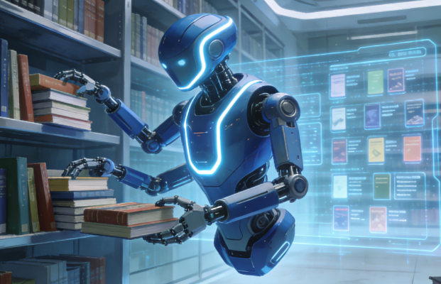 斯坦福开发图书馆机器人！两周完成五个人类9个月工作量！VLA识别准确率翻倍！