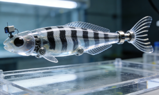 EPFL《Science》子刊重磅！斑马鱼幼体仿生机器人ZBot，解密鱼类翔游机制