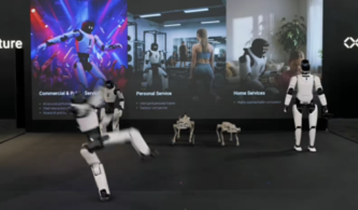 贾跃亭发布人形机器人