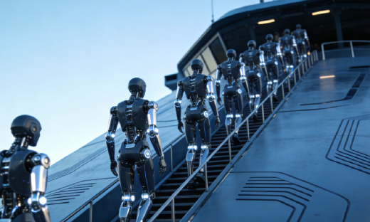 虽然打不了螺丝，但人形机器人们依然想“上岸”