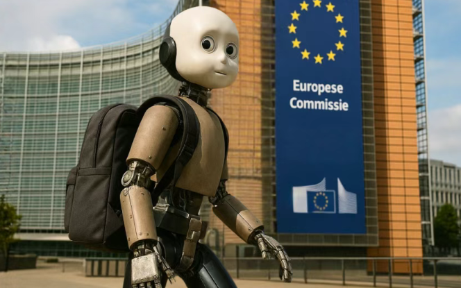 欧洲终于醒悟，开始卷人形机器人了？？？