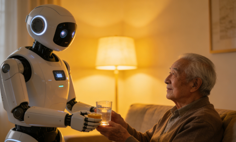 北京打造全球首个智慧康养机器人养老驿站