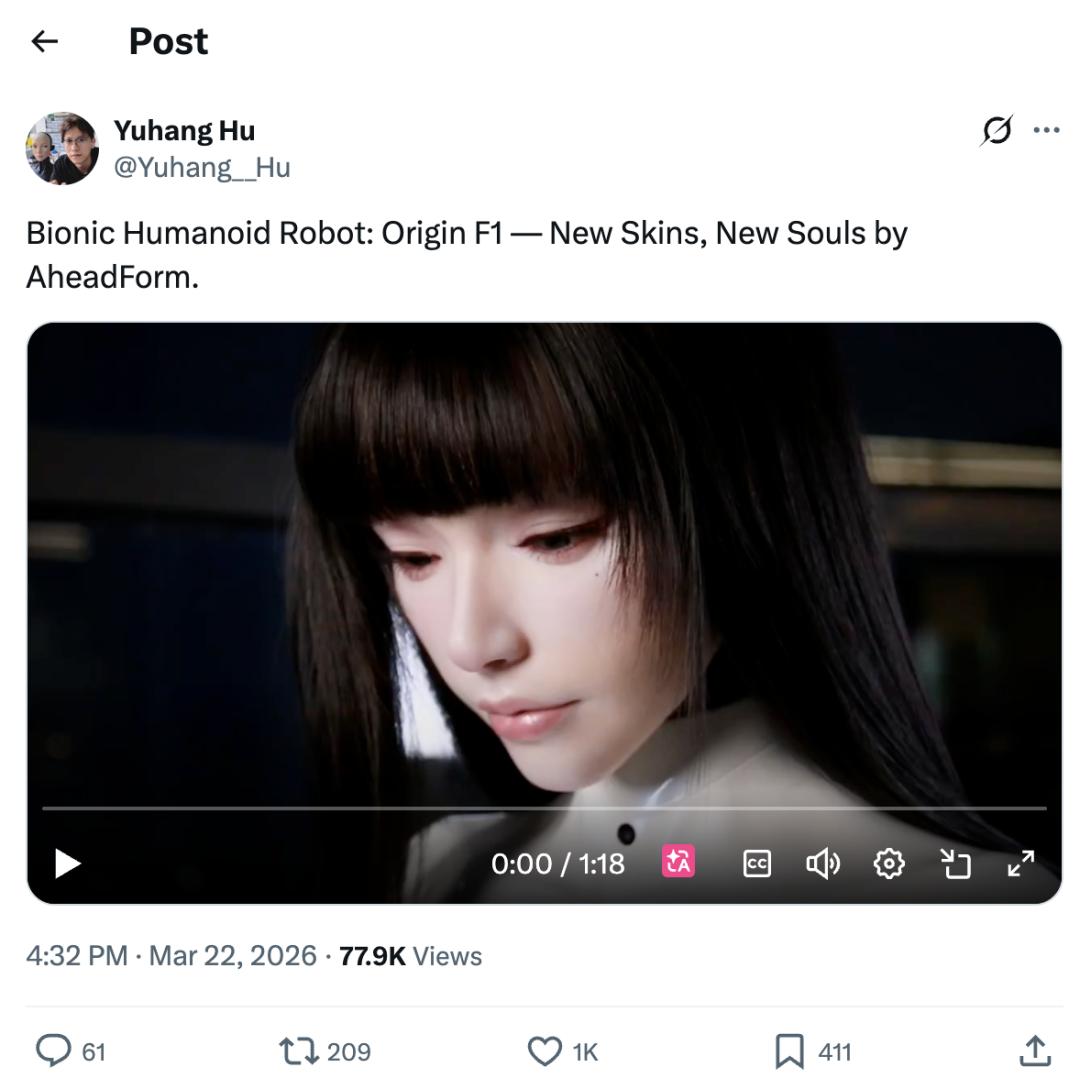 硅基美女建模脸走红 对视三秒难辨人机