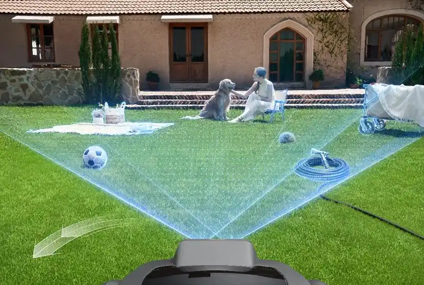 割草机进入自主决策时代 MOVA将无人驾驶级AI视觉感知搬进庭院