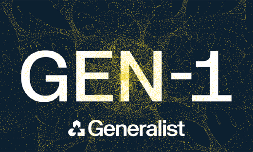 GEN-1：把具身基础模型推向精通