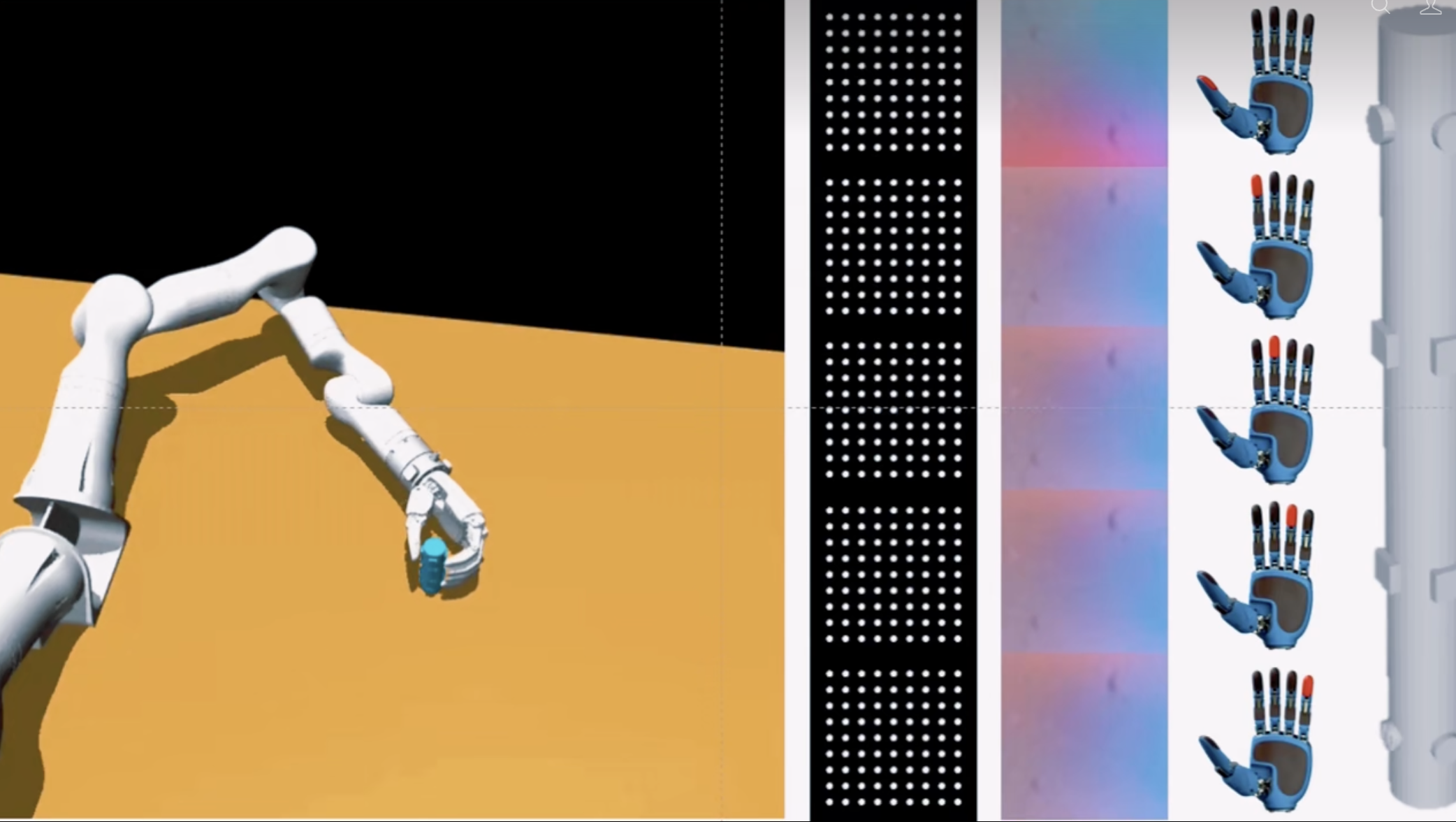 Tacchi 2.0：低计算成本视觉触觉动态接触仿真器