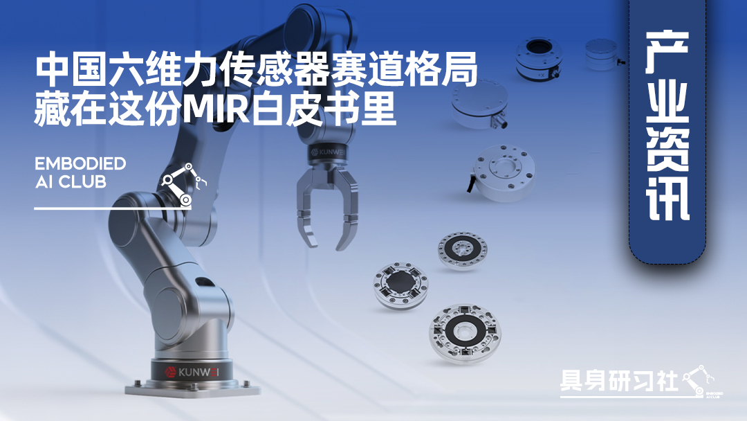 中国六维力传感器赛道格局，藏在这份MIR白皮书里