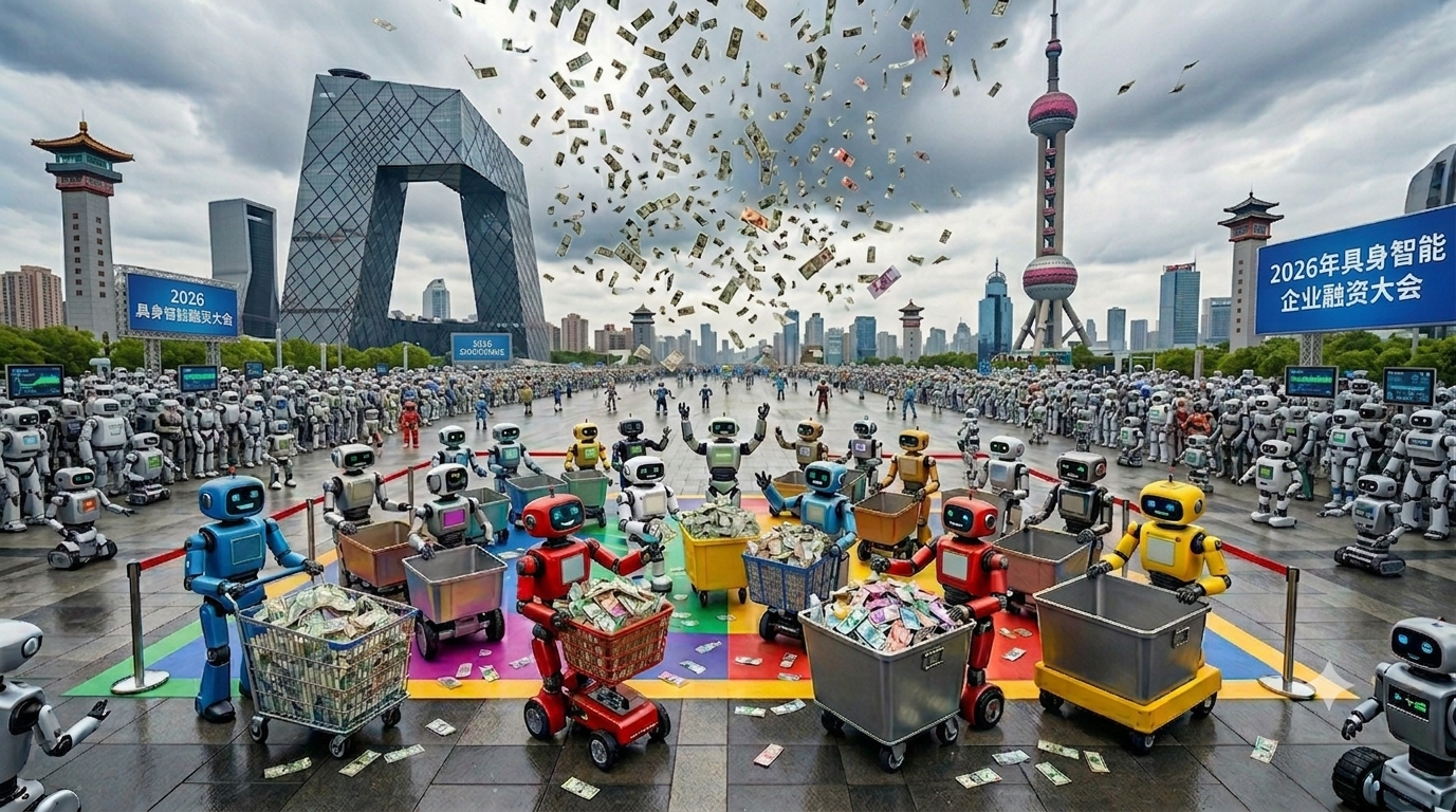 2026年上半年，460亿砸向具身智能，只“养肥”20家企业？