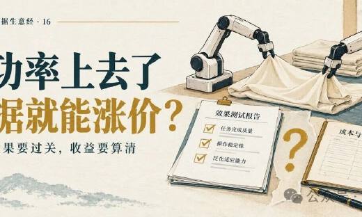 机器人叠衣成功率从约81%升到95%，卖数据的就能涨价吗？